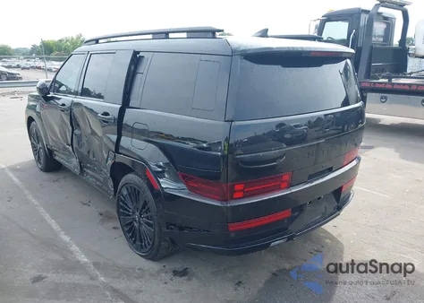 2024 Hyundai Santa Fe Hybrid Calligraphy z USA, uszkodzony, nr VIN 5NMP5DG10RH001099